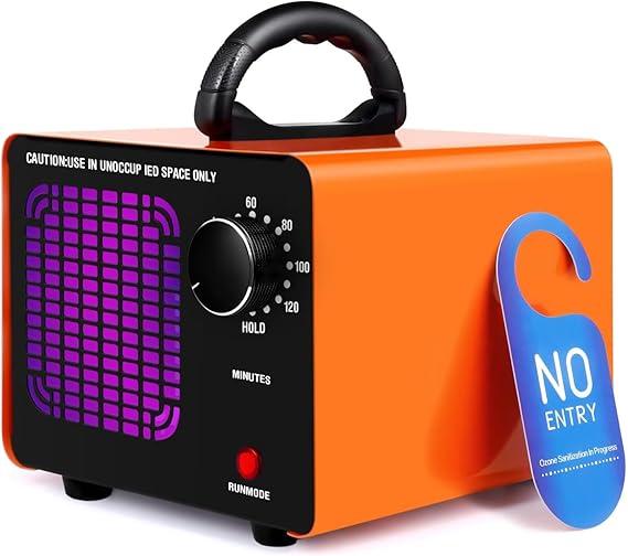 Ozone Generator 320,000mg/h, Ozone Machine Odor Removal Ozone Odor Eliminator Ozonator Air Ionizer Deodorizer for Home/Car/Smoke/Pet Odor