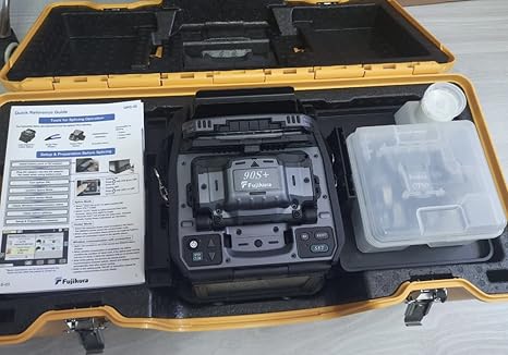 Genuine Fujikura New Model FSM-90S+ FSM-90S Plus Core Alignment Single Mode OFS Fusion Splicer Welding Splicer with CT50 Cleaver