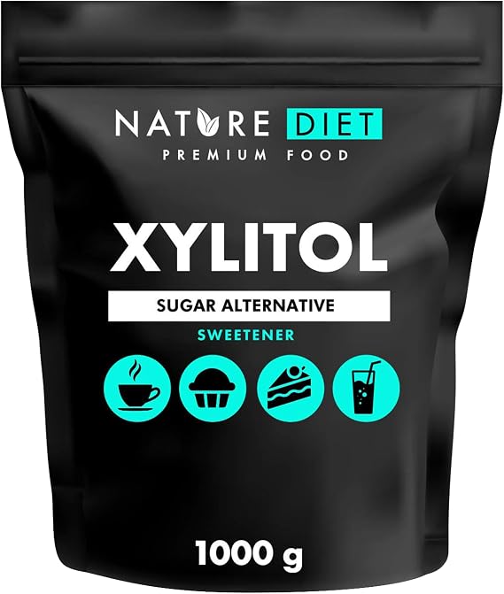 Nature Diet Xylitol, 1000 g, Natural Sweetener, Low Calorie, 100% natural