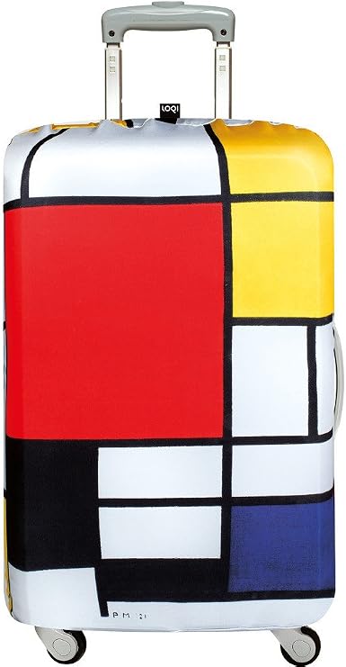LOQI Museum PIET MONDRIAN's Composition Luggage Cover M