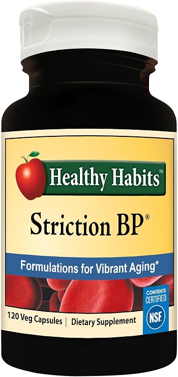 Healthy Habits StrictionBP - 120 Veg Capsules (Bottle)
