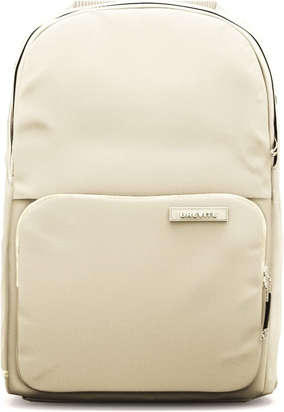 BREVITE The Backpack- Casual daypack backpacks for everyday use. Compact, spacious traveling backpack with laptop sleeve