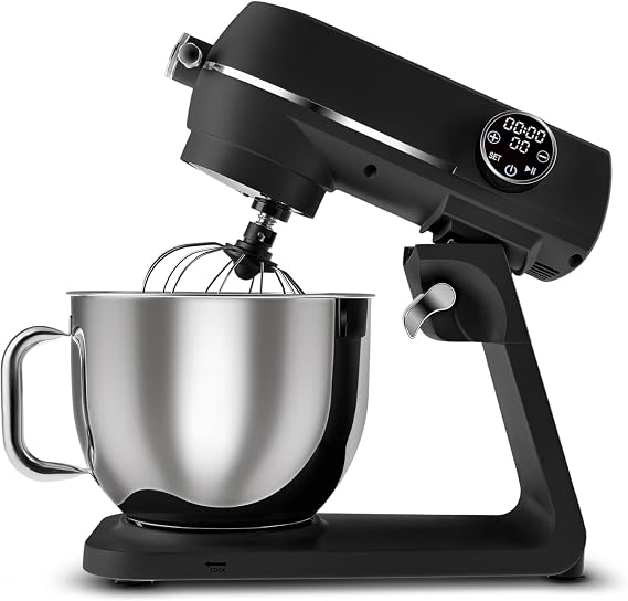 Karaca Multichef Artisan Digital Ekran 7 Litre Döküm Stand Mikser Siyah 1800W