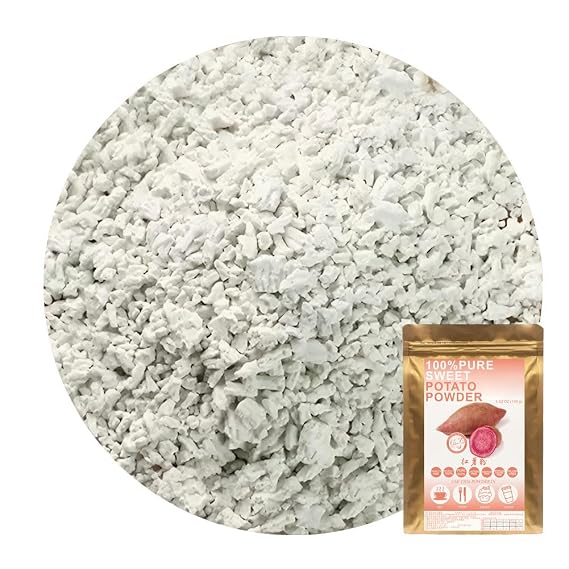 Sweet Potato Powder, No Additives, 100g/3.25oz - Plant Gift