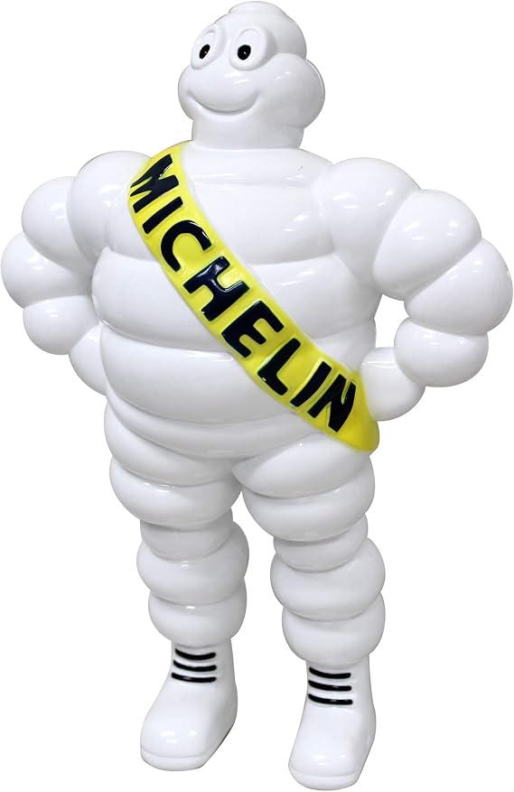M2 STYLE Figurine Michelin Man White Suitable for Ages 15 and Up