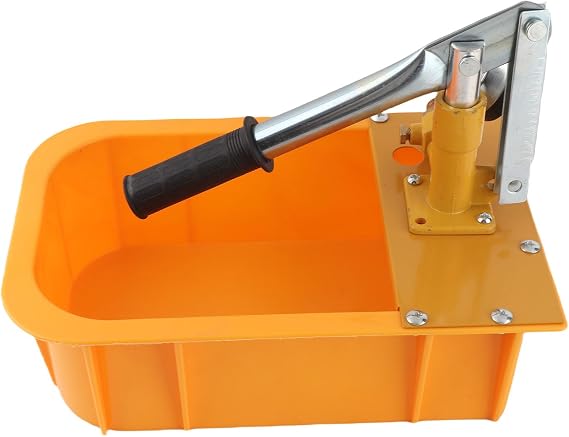 Hydrostatic Pump Tester, Hydraulic Pressure Test Pump with Gauge, Hydraulic Manual Water Pressure Tester Kit, Water Leakage Pressure Tester Pump for Pipeline, Hydraulic Pressure Test Kit