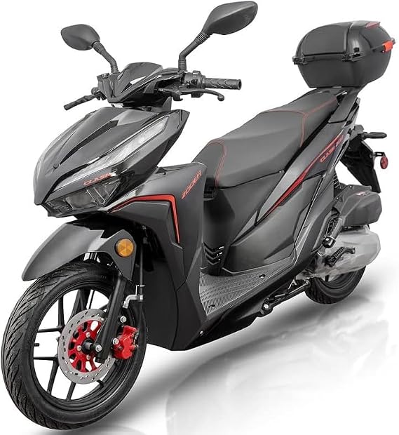 Clash 200 EFI Scooter (Black)