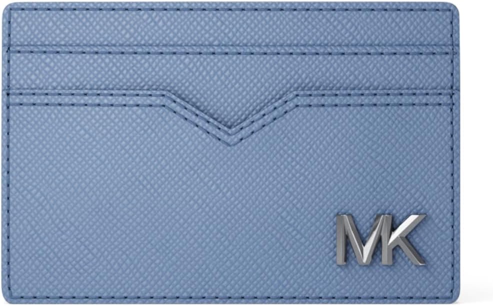 Michael Kors Edison Notched Card Case, French Blue