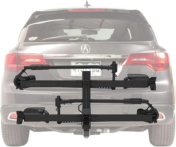 RockyMounts HighNoon FC, Fender Compatible Hitch Rack for 2 Bikes (1.25")