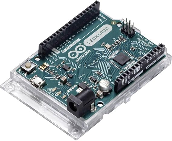 Arduino Leonardo Microcontroller Board with Headers