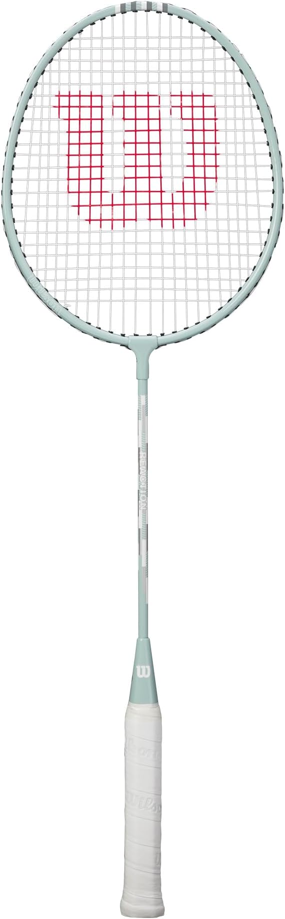 Wilson Reaction 70 Badminton Raketi, G3 (4), Gri/Beyaz
