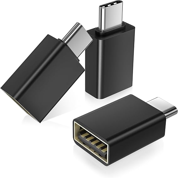 Basesailor USB C to USB Adapter 3Pack,USBC Male to USB 3.2 Female Converter