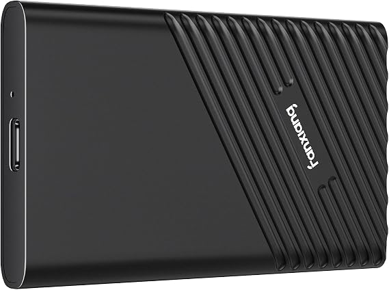 fanxiang 500GB External SSD Portable, Up to 2000MB/s, USB C External Solid State Drive External Hard Drive, USB 3.2 Gen2*2 Type-C SSD for iPhone 15/Pro/PC/Laptops/Creators/Gaming