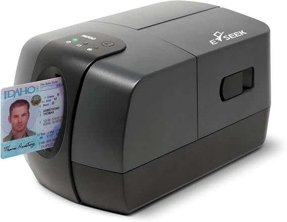 E-Seek M500 Dual-Sided, High-Resolution Identity Card Authenticator with Single-Pass Operation