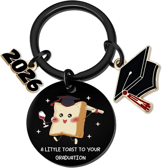 College Graduation 2026 Gifts For Her Him Best Class Of 2026 Keychain Gifts For Graduates Women Men Graduation Keychain Presents For College Middle High School Cool Graduate Grad Gift For Her Him