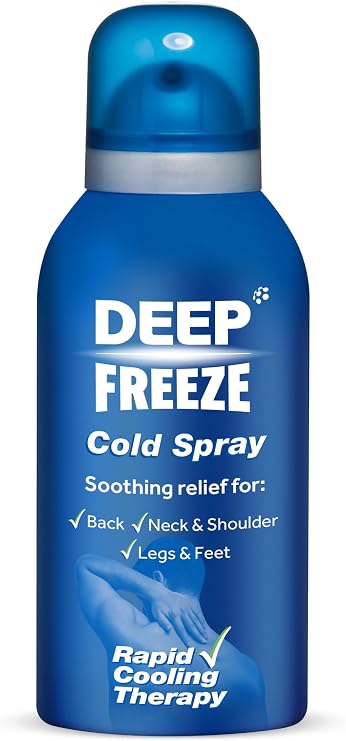 Deep Freeze Cold Spray, Fast Acting, Targeted Cooling, 150ml (Pack of 1)