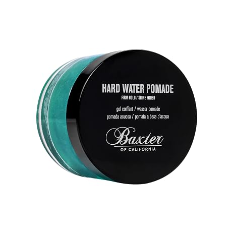 Baxter of California Hard Water Pomade for Men | Shine Finish | Firm Hold | Hair Pomade
