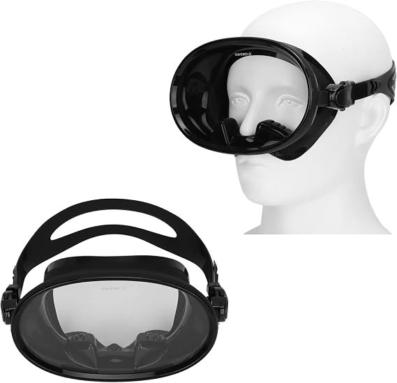 Gugxiom Diving Mask Snorkel Mask Adult Diving Goggles, Anti Fog Swim Mask Tempered Glass Snorkel Dive Mask ,Snorkeling Gear for Snorkeling Freediving Swimming Water Sports Supplies