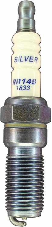 Silver Racing Spark Plug by Brisk