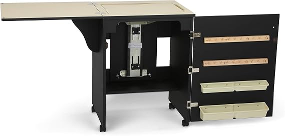 Arrow Cabinet 98503 Sewnatra Sewing Cabinet, Black