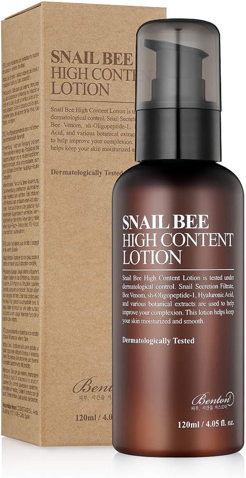 Benton Snail Bee High Content Lotion - Snail Extract Lotion 1 Pack 1 x 120 ml