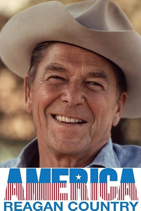 Ronald Reagan Poster America Country Patriotic American Campaign Classroom Retro Pic Decor Photo Gift Cool Wall Art Print Poster 24x36