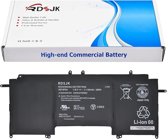 VGP-BPS41 BPS41 Laptop Battery for Sony Vaio Flip 13 SVF13N SVF13N13CXB SVF13N17SCB SVF13N17SCS SVF13N17PXB SVF13N18SCB SVF13N18SCS SVF13N24CXB SVF13N29SCB SVF13N27SCB SVF13N28SCS 11.25V 36Wh