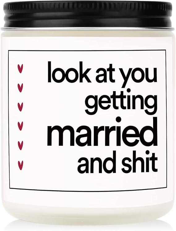 Funny Wedding Gifts, Engagement & Bridal Shower Gifts for Bride,Bride to Be