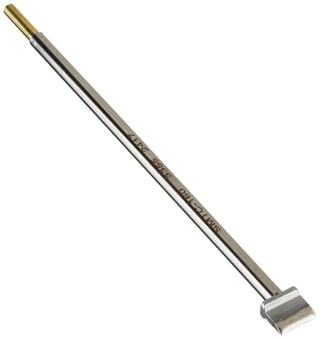 Metcal SMTC-160 Series SMTC Hand Soldering Rework Cartridge for Most Standard Application, 412C Maximum Tip Temperature, Blade, Long, 10mm Tip Size