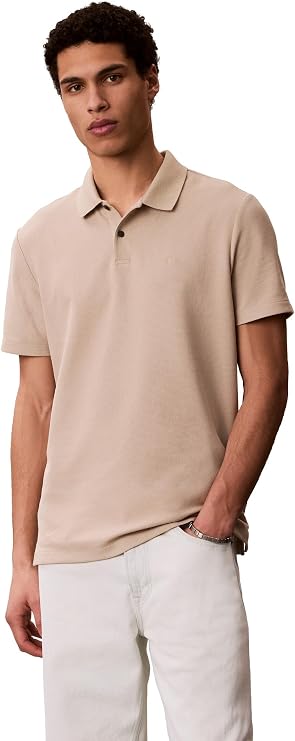 Calvin Klein Men's Micro Waffle Polos
