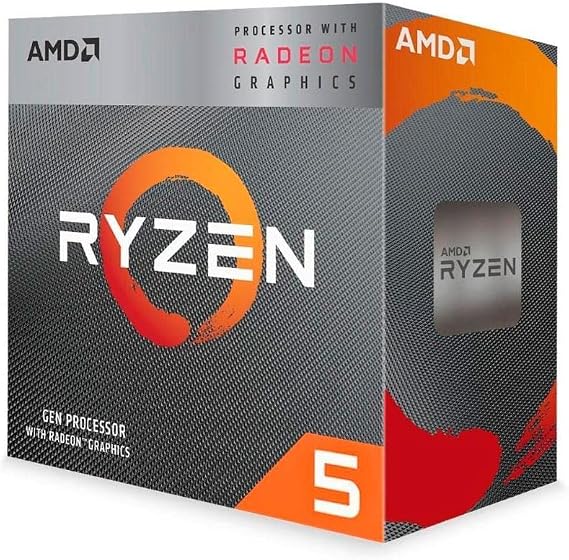 AMD Ryzen 5 4600G, 6-Core, 12-Thread Unlocked Desktop Processor with Wraith Stealth Cooler