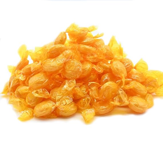 Candy Retailer Butterscotch Discs Candy 1 Lb