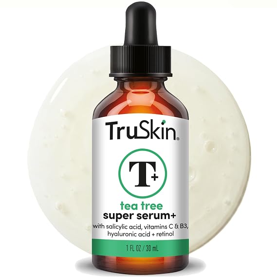 TruSkin Tea Tree Acne Serum with Salicylic Acid & Retinol, 1 fl oz