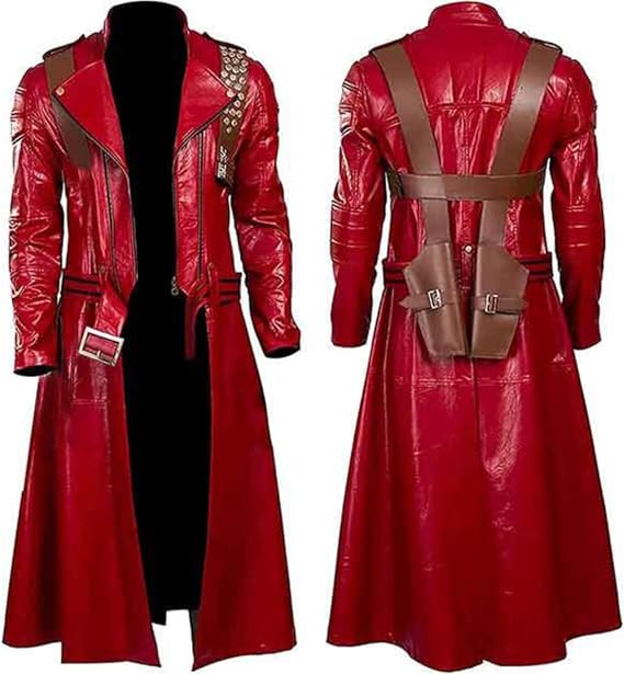 DMC Devil May Cry 5 Dante Cosplay Costume Red Coat