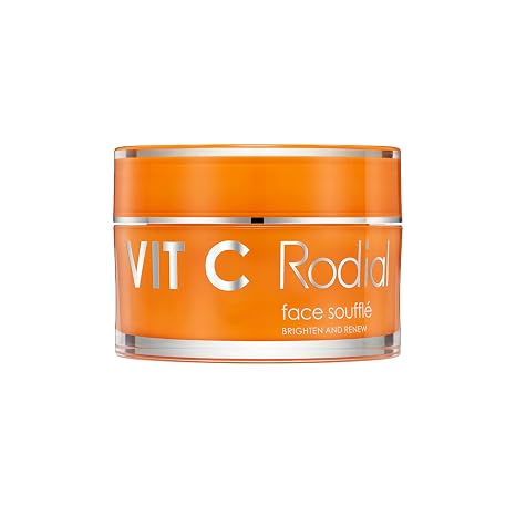 Rodial Vitamin C Face Souffle 50ml - Vitamin C Moisturizer Face Cream with Hyaluronic Acid, Hydrating & Brightening Facial Moisturizer for Dry Skin, Anti Aging Face Cream for Radiant Glow