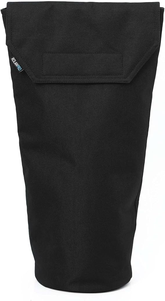Rolanpro Waterproof Soft Camera Lens Pouch Case Bag for Nikon 180-600mm/600mm F6.3, for Sony 200-600mm,Camera Lens Carry Bag for Canon RF 200-800 F6.3,for Sigma 60-600(Black)