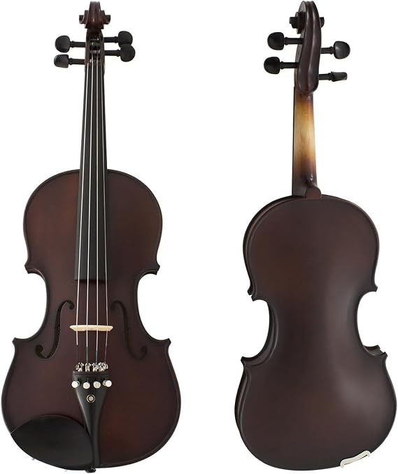 Full Size Violin, Full Size with Strings and Rosin, Full Size Violin for Beginners (4/4 Full Size)