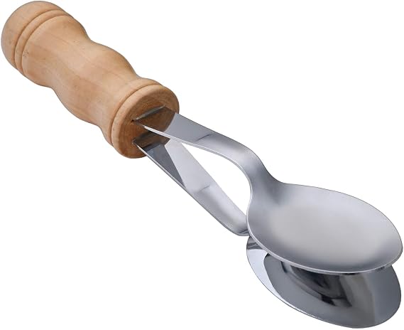 Musical Spoons Instrument with Wooden Handle
