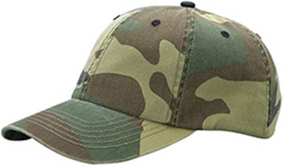 Mega Cap Hook and Loop Closure Camo Cap - Camo