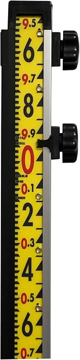 Sudopo LASERLINE Direct Elevation LENKER Grade Rod for Laser Level