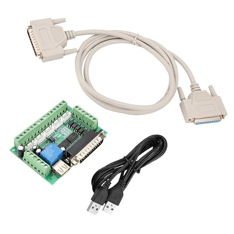USB CNC Controller MACH3 5-Axis USB Interface CNC Motion Control Card Breakout Board