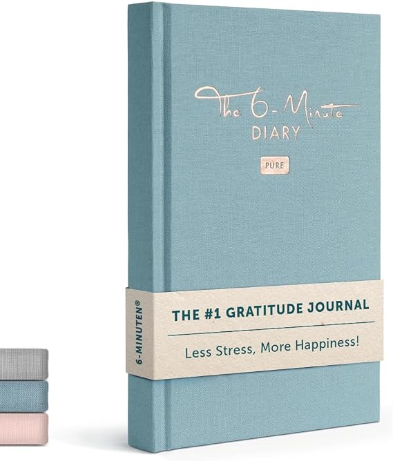 6-Minute Diary Pure 3 Million User Gratitude Journal for Women w/ Prompts Guided Self Care Journal Based on Positive Psychology Daily Manifestation Journal for Self-Love & Mindfulness