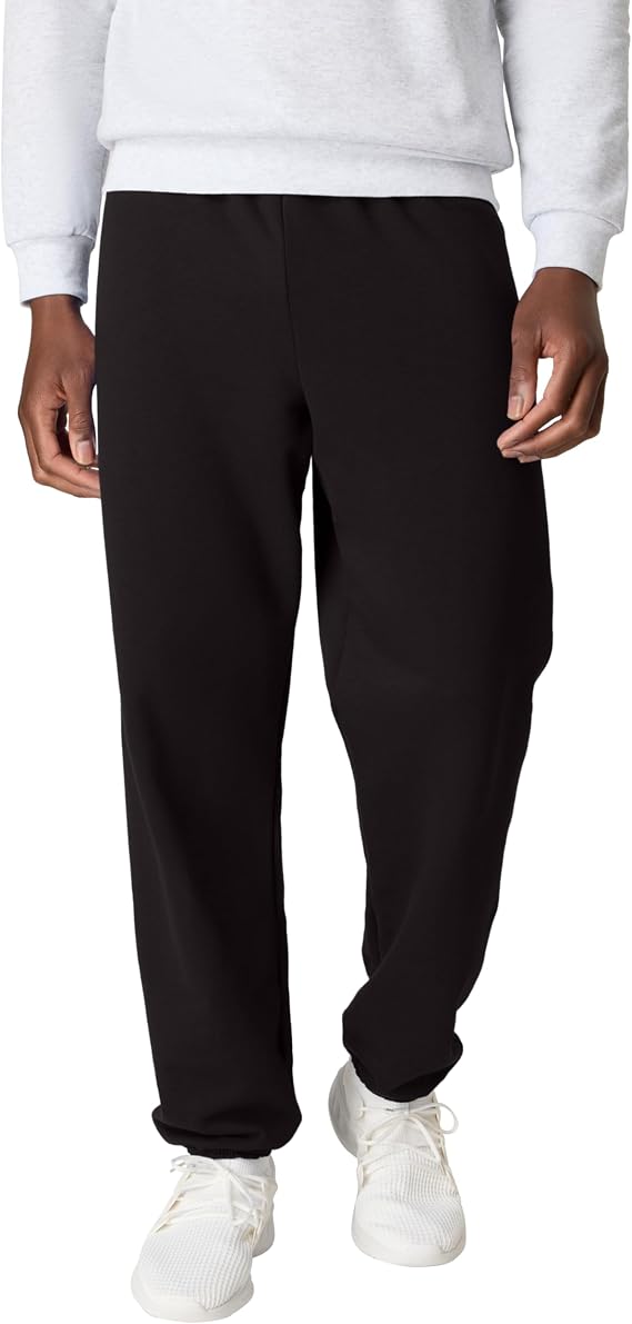 Hanes Men's Ecosmart Best Sweatpants, Athletic Lounge Pants with C"ed Cuffs