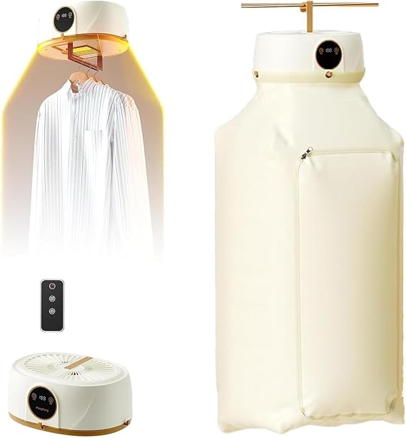 Automatic Ironing Machine, Inflatable Shirt Self Shirt, Portable Electric Vertical Dryer Garment Steamer, Hands Free