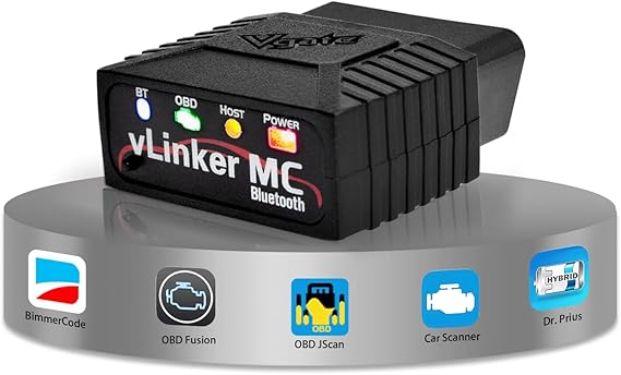 Vgate vLinker MC Bluetooth3.0 OBD2 Scanner Code Reader Diagnostic Scan Tool