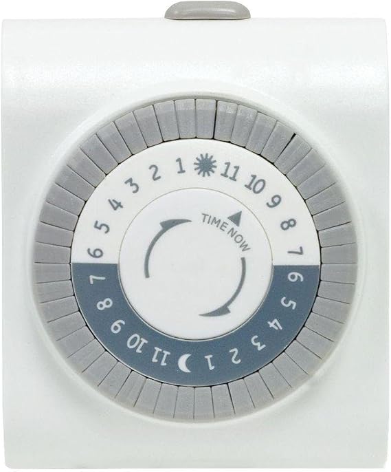Defiant 15-Amp 24-Hour Plug-In Mechanical Big Button Timer