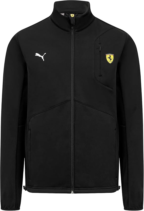 PUMA Scuderia Ferrari - Softshell Jacket - Men - Black - Size: XS