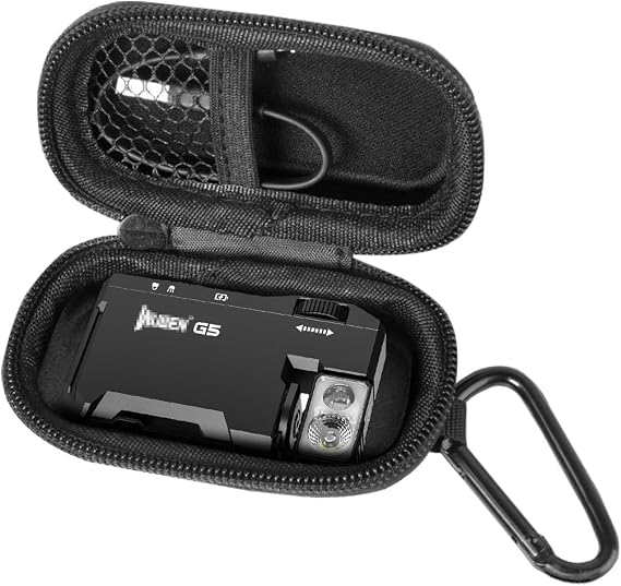 Hard Case Compatible for WUBEN G5 Rechargeable EDC Flashlight