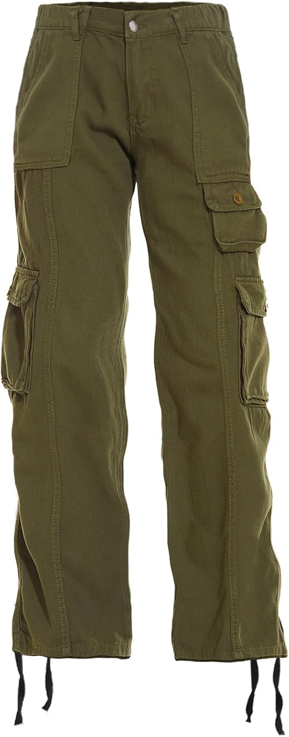 Womens Cargo Pants with 7 Pockets