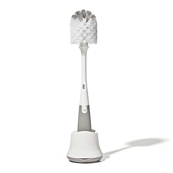 OXO Tot Bottle Brush with Nipple Cleaner and Stand